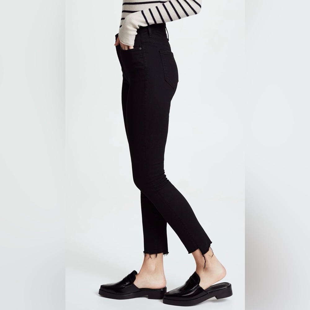 MOTHER The Stunner Step Hem Ankle Jeans, Not Guilty, 28